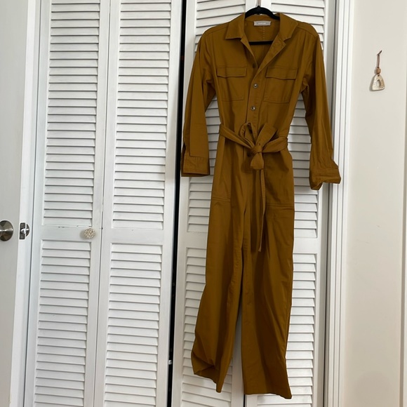 Everlane • ochre jumpsuit - Picture 2 of 8
